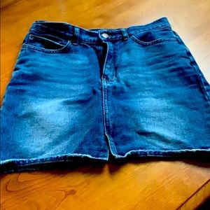 Jean skirt